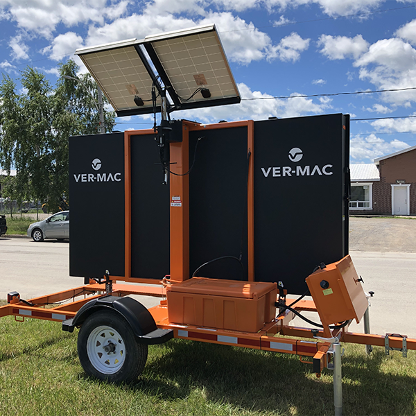 Deployed solar panels
