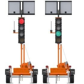Feux de signalisation temporaires