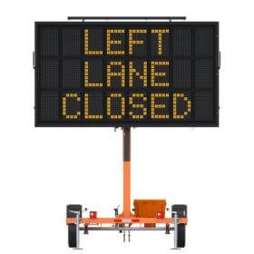 Portable changeable message signs